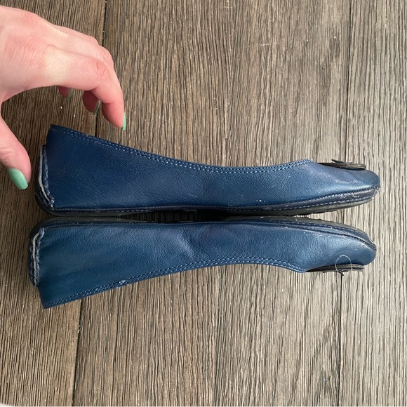Blue Micheal Kors Flats - Picture 3 of 4